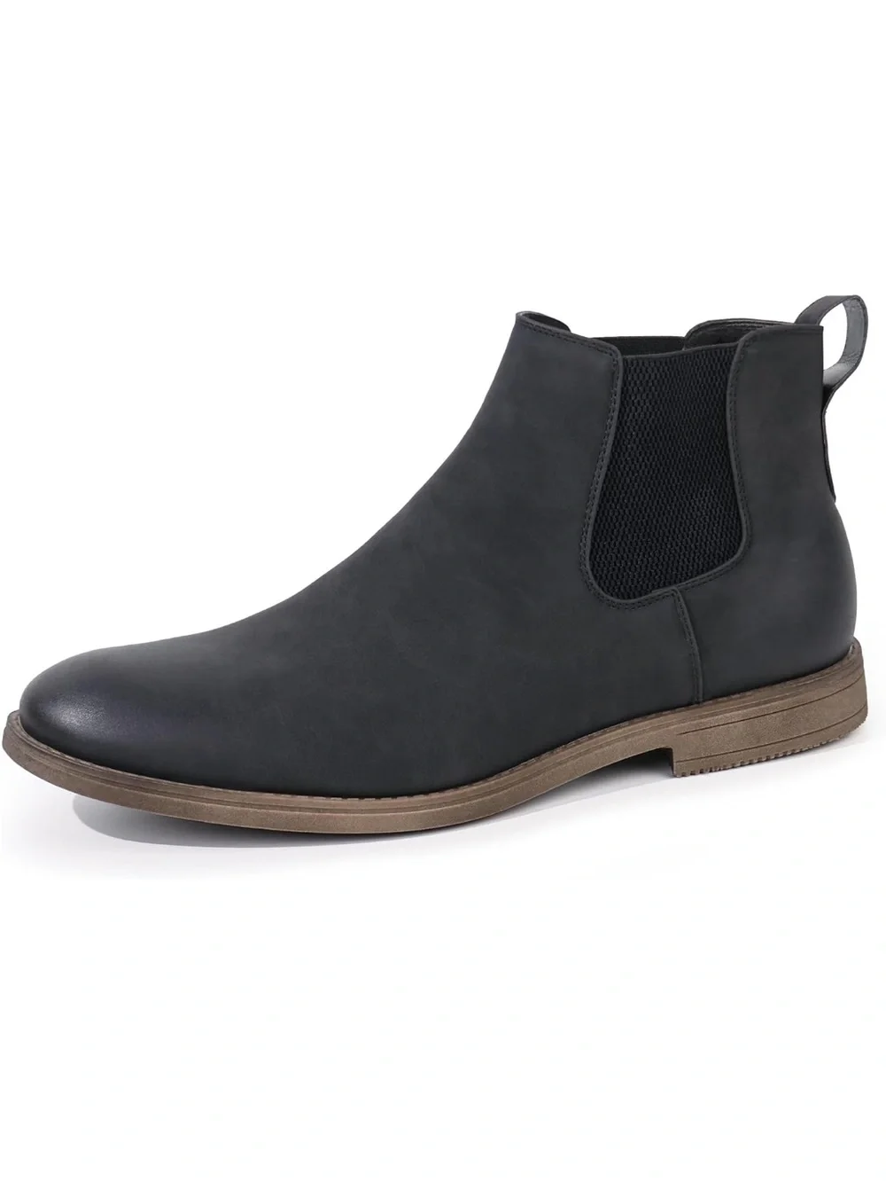 Hawkwell Men's Black Chelsea Boots - Sleek Slip-On Dress Boots